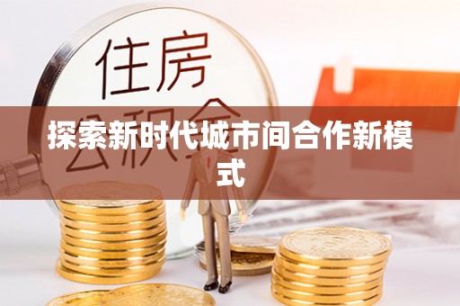 金安探索新时代城市间合作新模式