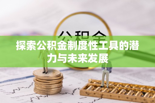 金安探索公积金制度性工具的潜力与未来发展