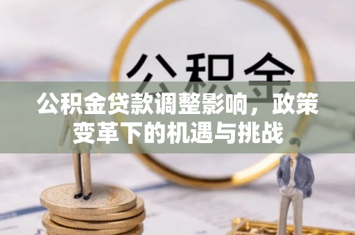 金安公积金贷款调整影响，政策变革下的机遇与挑战