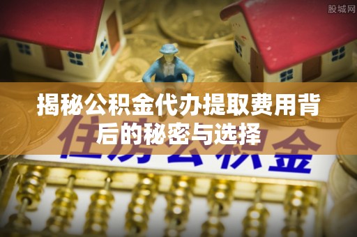 金安揭秘公积金代办提取费用背后的秘密与选择