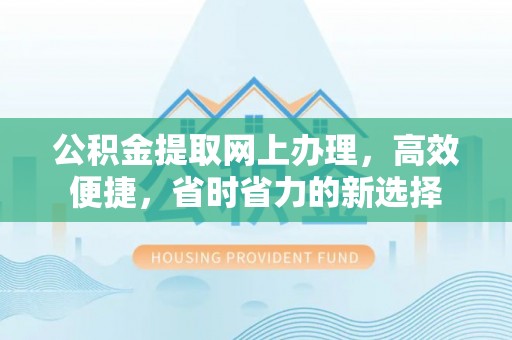 金安公积金提取网上办理，高效便捷，省时省力的新选择