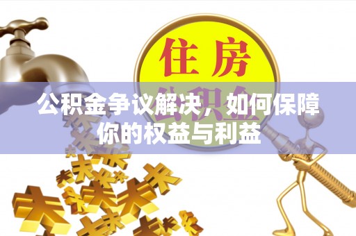 金安公积金争议解决，如何保障你的权益与利益