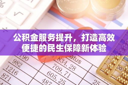 金安公积金服务提升，打造高效便捷的民生保障新体验