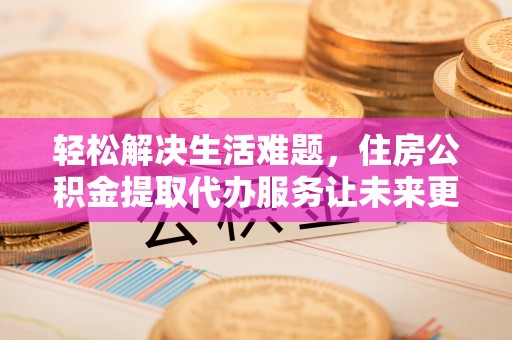 金安轻松解决生活难题，住房公积金提取代办服务让未来更安心