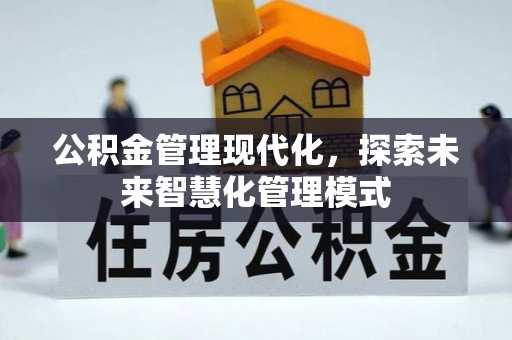 金安公积金管理现代化，探索未来智慧化管理模式