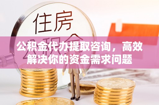 金安公积金代办提取咨询，高效解决你的资金需求问题