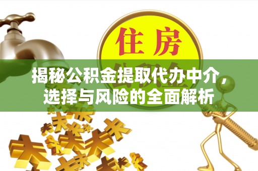 金安揭秘公积金提取代办中介，选择与风险的全面解析