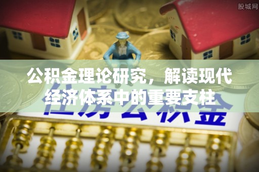 金安公积金理论研究，解读现代经济体系中的重要支柱