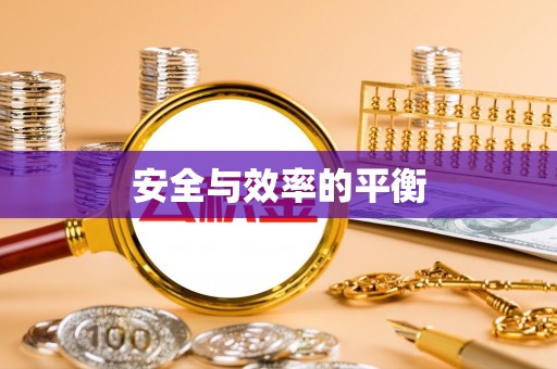 金安安全与效率的平衡