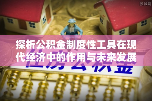 金安探析公积金制度性工具在现代经济中的作用与未来发展趋势
