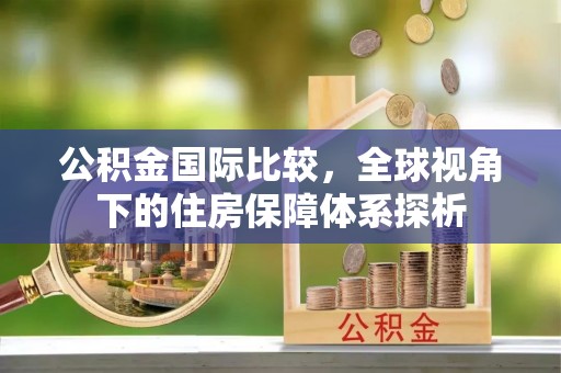 金安公积金国际比较，全球视角下的住房保障体系探析