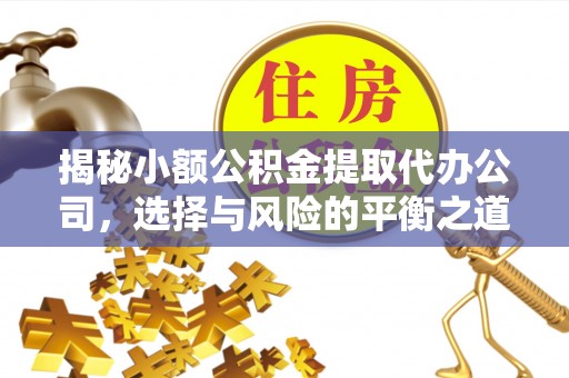 金安揭秘小额公积金提取代办公司，选择与风险的平衡之道
