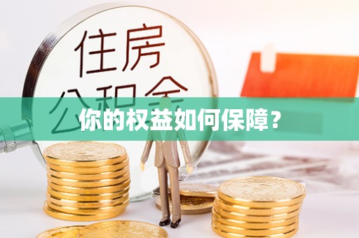 金安你的权益如何保障？