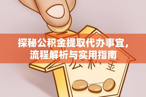 金安探秘公积金提取代办事宜，流程解析与实用指南
