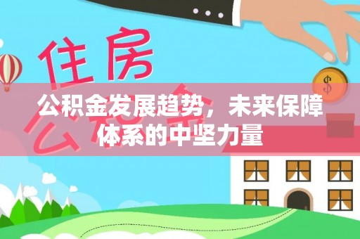 金安公积金发展趋势，未来保障体系的中坚力量