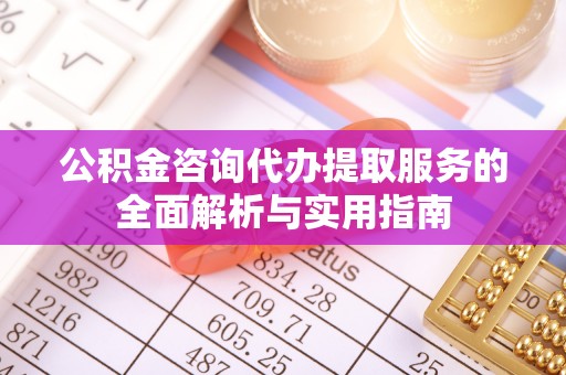 金安公积金咨询代办提取服务的全面解析与实用指南