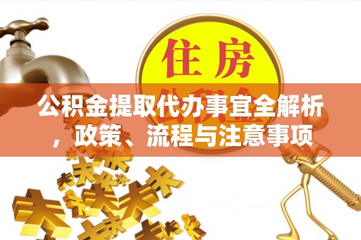 金安公积金提取代办事宜全解析，政策、流程与注意事项