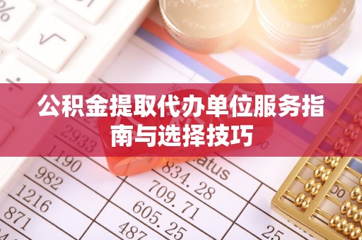金安公积金提取代办单位服务指南与选择技巧