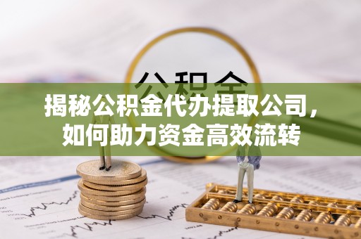 金安揭秘公积金代办提取公司，如何助力资金高效流转