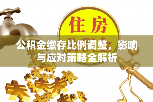 金安公积金缴存比例调整，影响与应对策略全解析