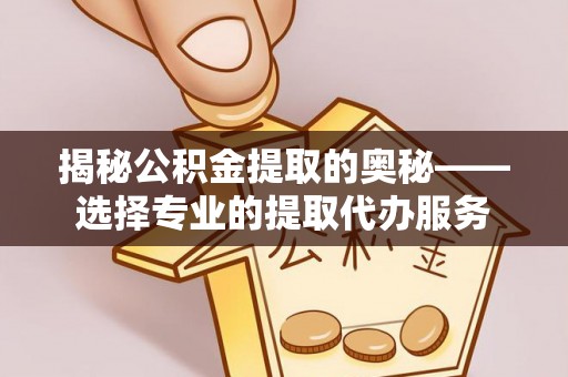 金安揭秘公积金提取的奥秘——选择专业的提取代办服务
