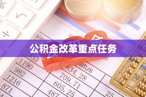 金安公积金改革重点任务