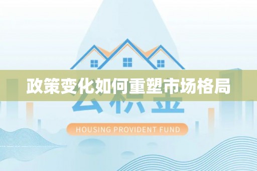金安政策变化如何重塑市场格局
