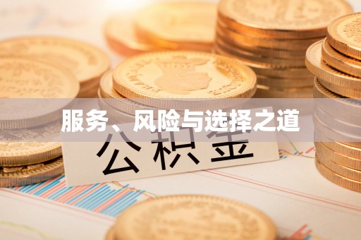 金安服务、风险与选择之道