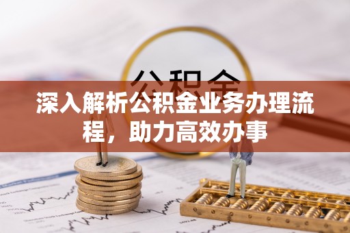 金安深入解析公积金业务办理流程，助力高效办事