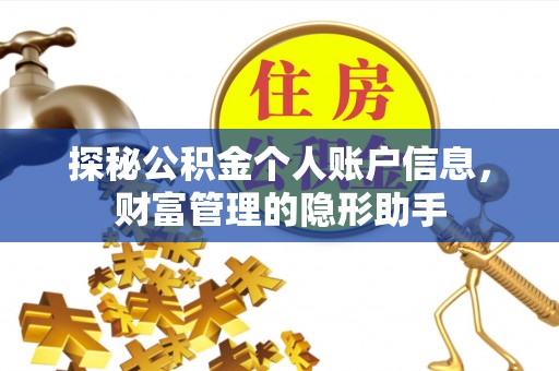 金安探秘公积金个人账户信息，财富管理的隐形助手