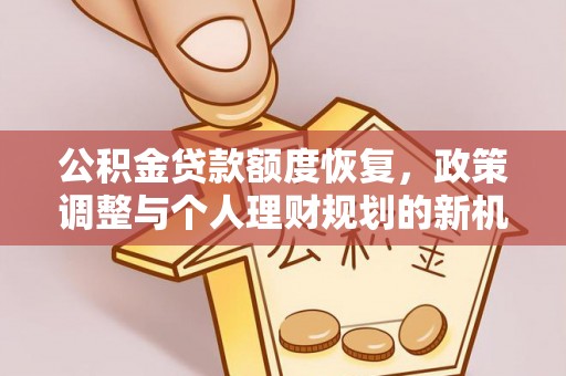 金安公积金贷款额度恢复，政策调整与个人理财规划的新机遇