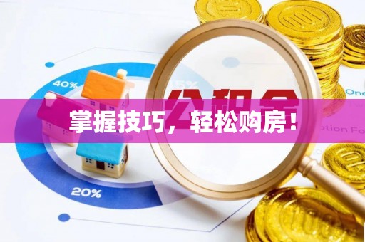 金安掌握技巧，轻松购房！