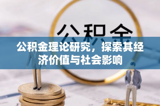 金安公积金理论研究，探索其经济价值与社会影响