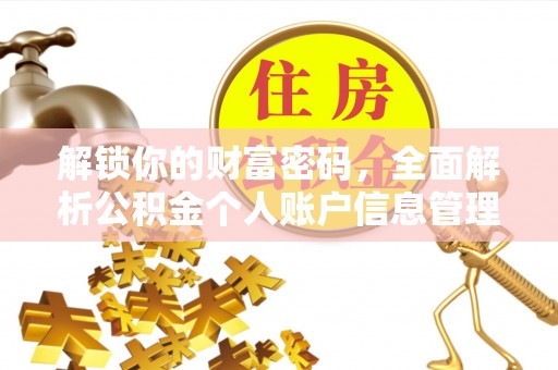 金安解锁你的财富密码，全面解析公积金个人账户信息管理与优化