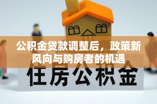 金安公积金贷款调整后，政策新风向与购房者的机遇