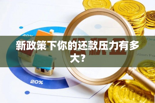 金安新政策下你的还款压力有多大？