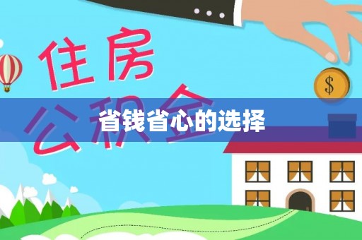 金安省钱省心的选择
